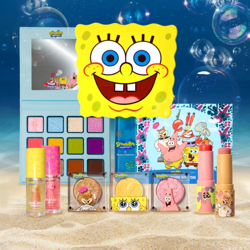 Colección BOB ESPONJA X BEAUTY CREATIONS