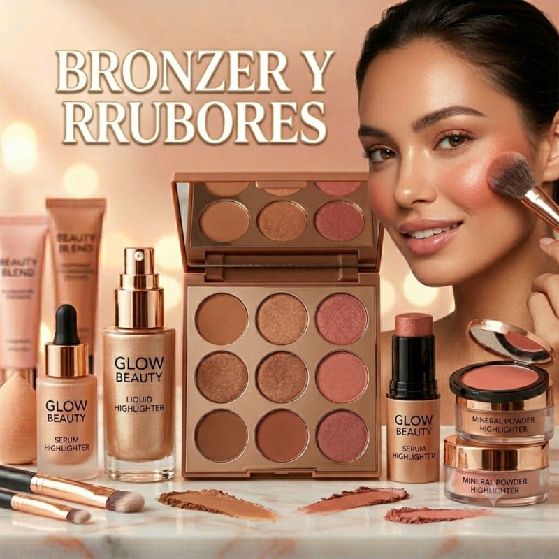 Rubores y bronzer
