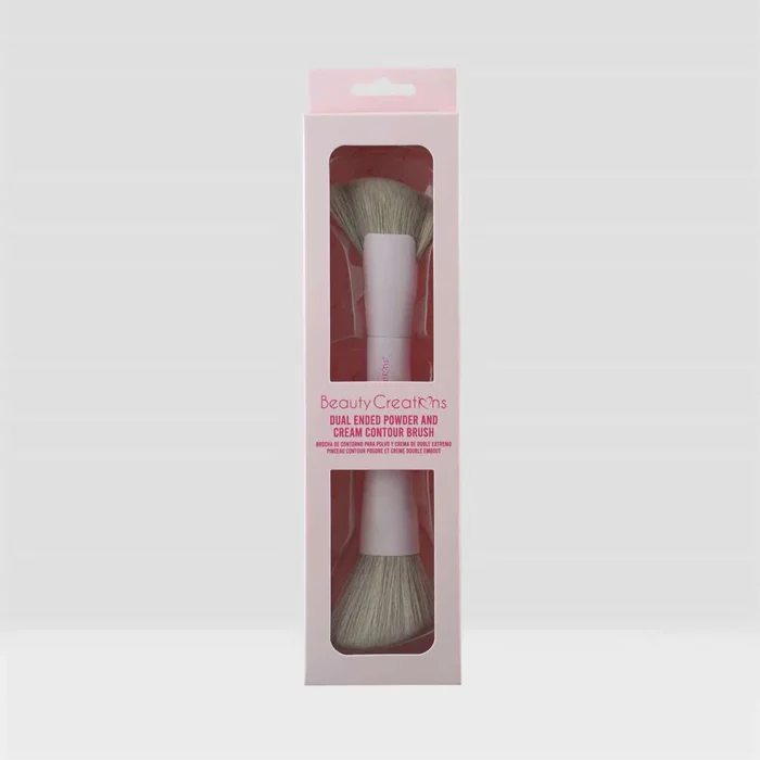 DUAL ENDED POWDER ANDE CREAM CONTOUR BRUSH