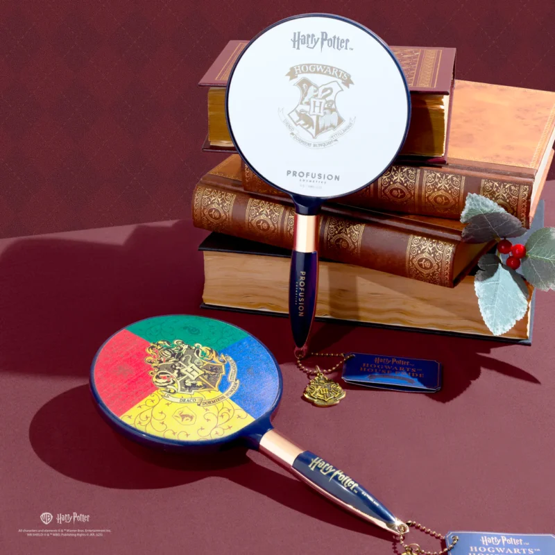 ESPEJO DE MANO HOGWARTS HOUSE HARRY POTTER X PROFUSION