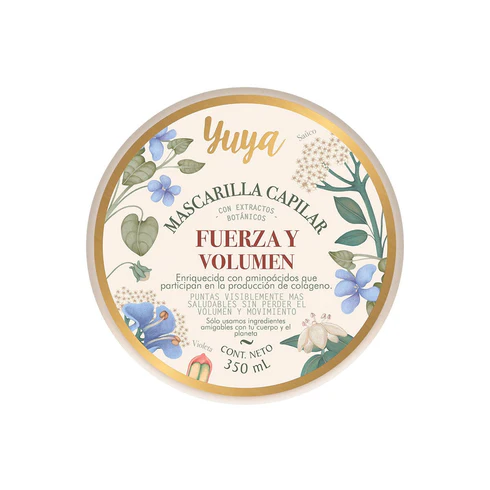 MASCARILLA CAPILAR FUERZA Y VOLUMEN