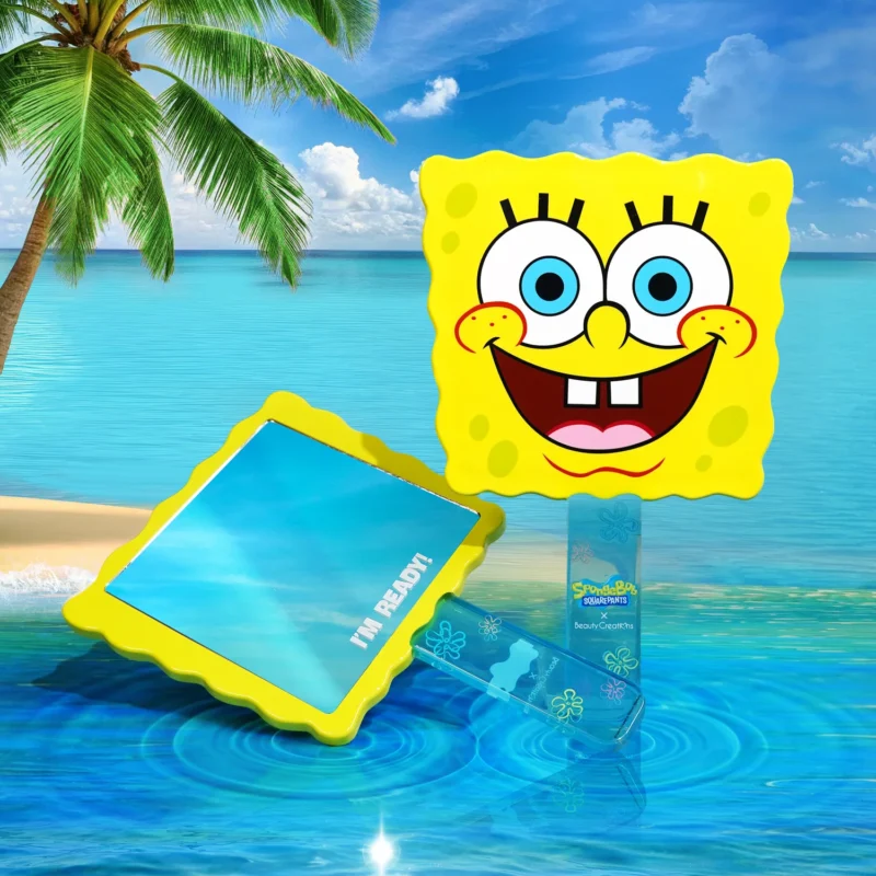ESPEJO DE MANO I'M READY BOB ESPONJA X BEAUTY CREATIONS
