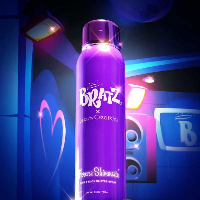 SHIMMER PARA CUERPO Y CABELLO  FOREVER SHIMMERIN BRATZ X BEAUTY CREATIONS
