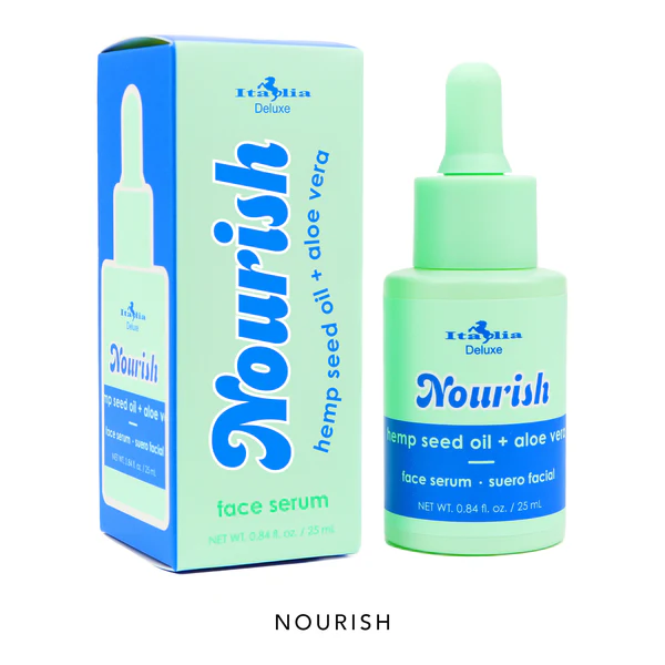 SUERO FACIAL NUTRITIVO ACEITE DE SEMILLAS DE CAÑAMO + ALOE VERA