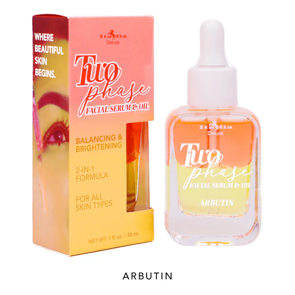 SUERO Y ACEITE FACIAL BIFASICO | ARBUTIN