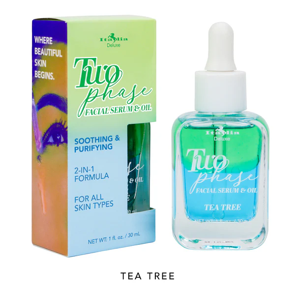 SUERO Y ACEITE FACIAL BIFASICO | TEA TREE