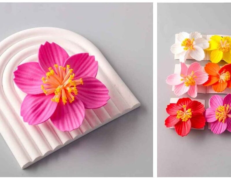 BROCHE PARA CABELLO FLOR