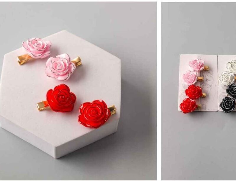 SET BROCHES PARA CABELLO FLORES