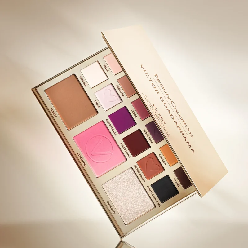 PALETA DE ROSTRO Y SOMBRAS - YO SOY  | VICTOR GUADARRAMA X BEAUTY CREATIONS