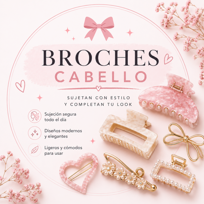 Broches Para Cabello