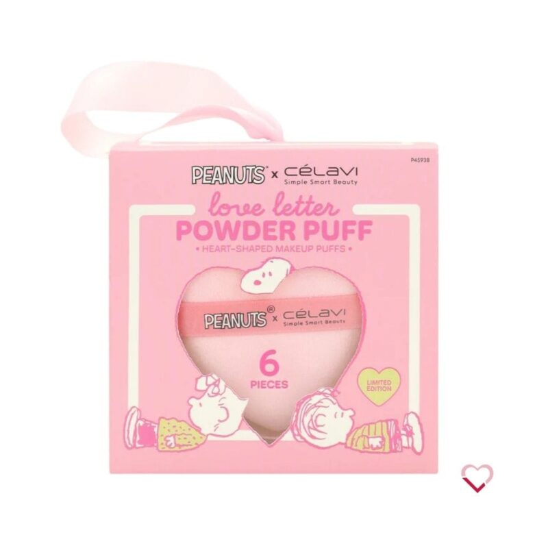 POWDER PUFF 6 PZ | PEANUTS X CELAVI