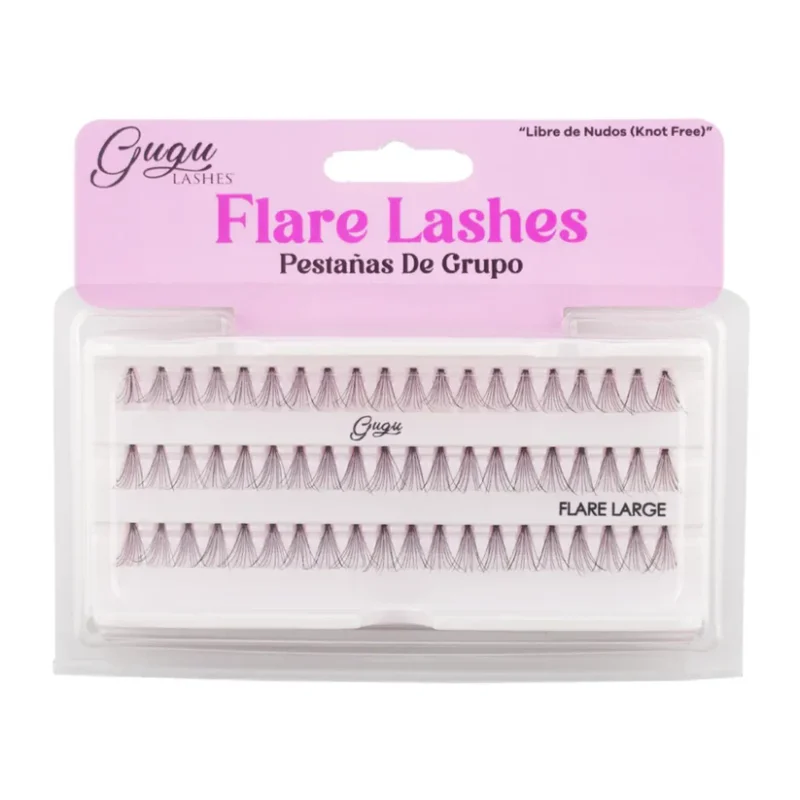PESTAÑAS POSTIZAS GUGU | FLARE LASHES LARGE