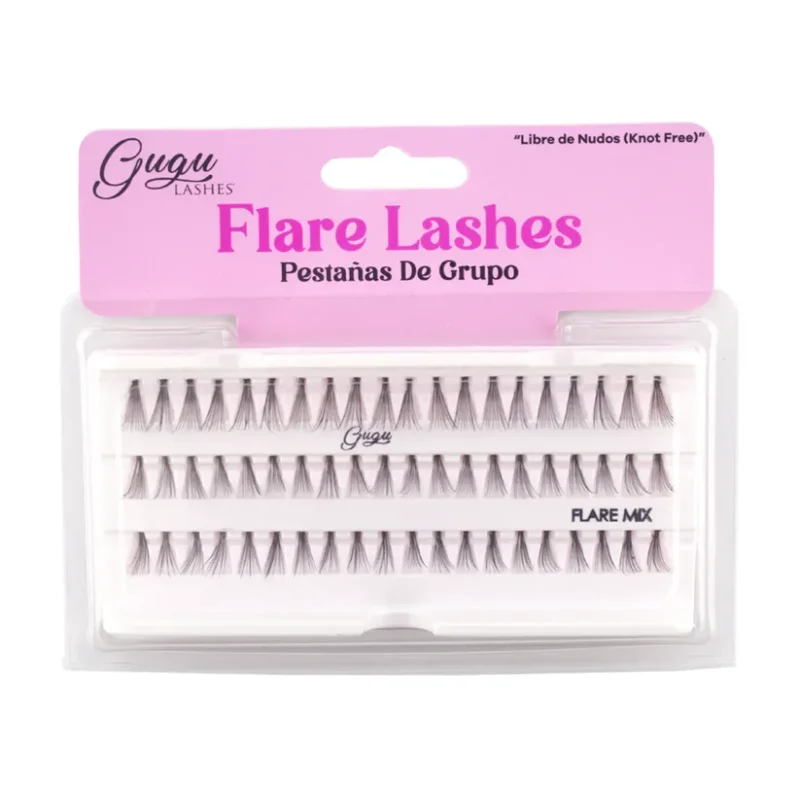 PESTAÑAS POSTIZAS GUGU | FLARE LASHES MIX