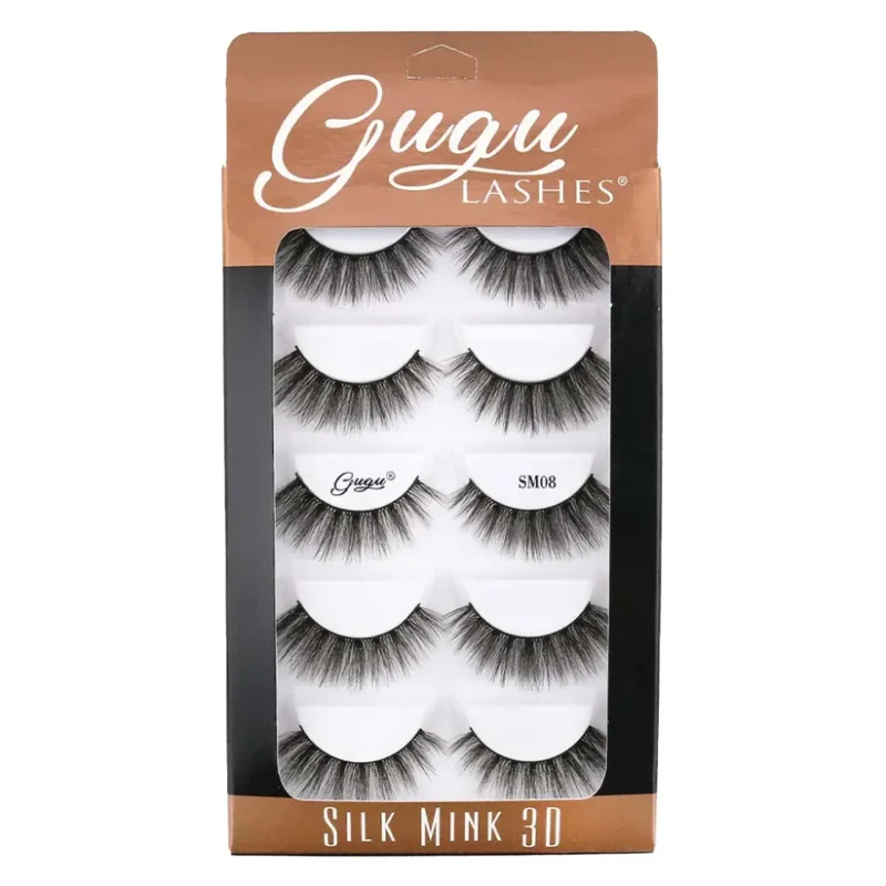 PESTAÑAS POSTIZAS GUGU | SILK MINK 3D SM08