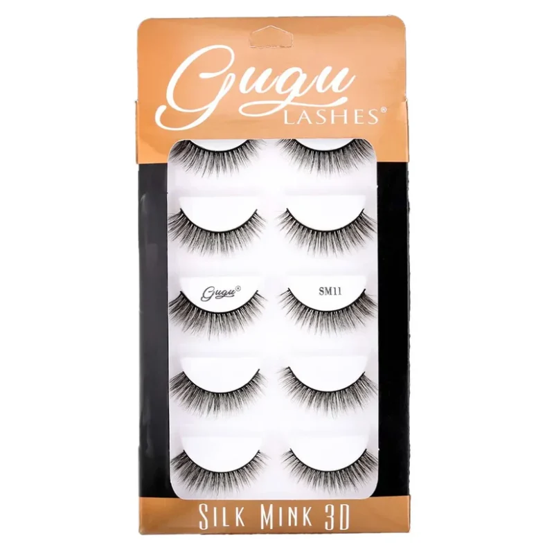 PESTAÑAS POSTIZAS GUGU | SILK MINK 3D SM11