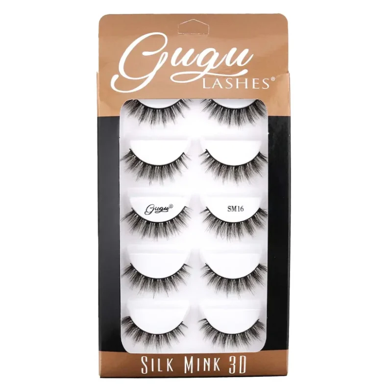 PESTAÑAS POSTIZAS GUGU | SILK MINK 3D SM16
