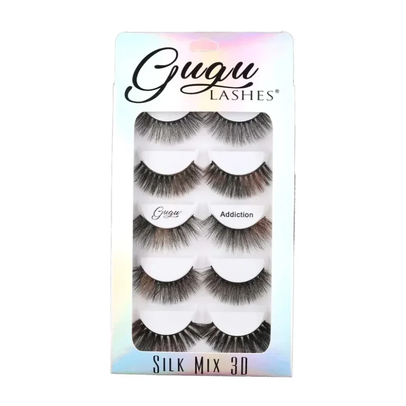 PESTAÑAS POSTIZAS GUGU | SILK MIX 3D ADICTION