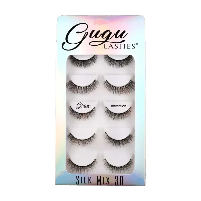 PESTAÑAS POSTIZAS GUGU | SILK MIX 3D ATTRACTION