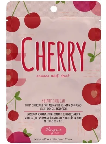 MASCARILLA CHERRY| HAYAN KBEAUTY