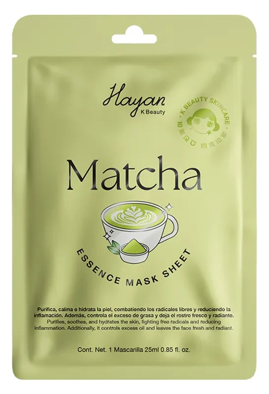 MASCARILLA MATCHA | HAYAN KBEAUTY