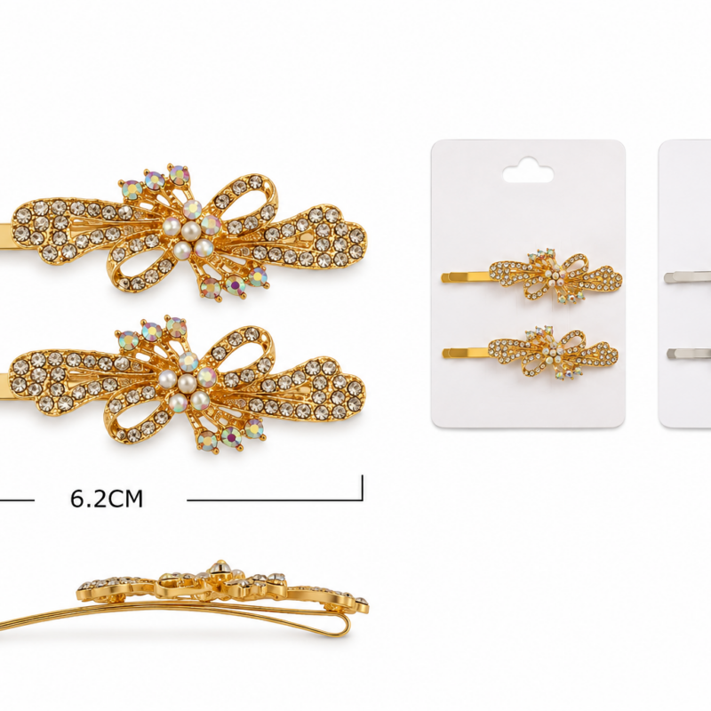 DUO DE BROCHES PARA CABELLO