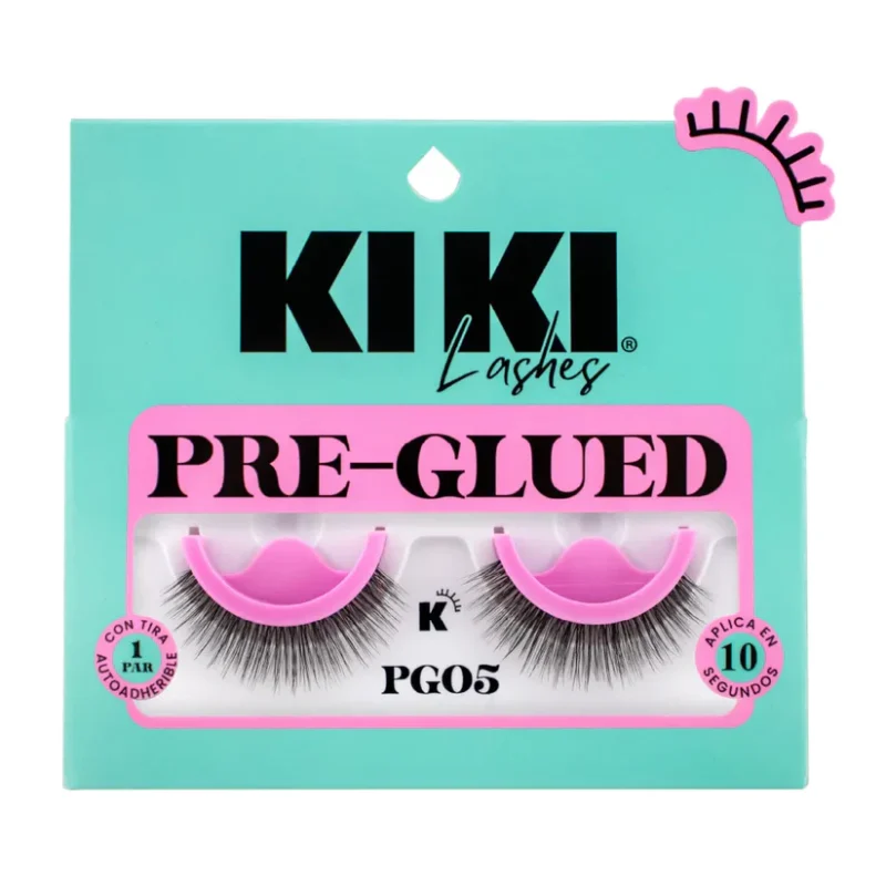 PESTAÑAS POSTIZAS KIKI PRE GLUED PG05