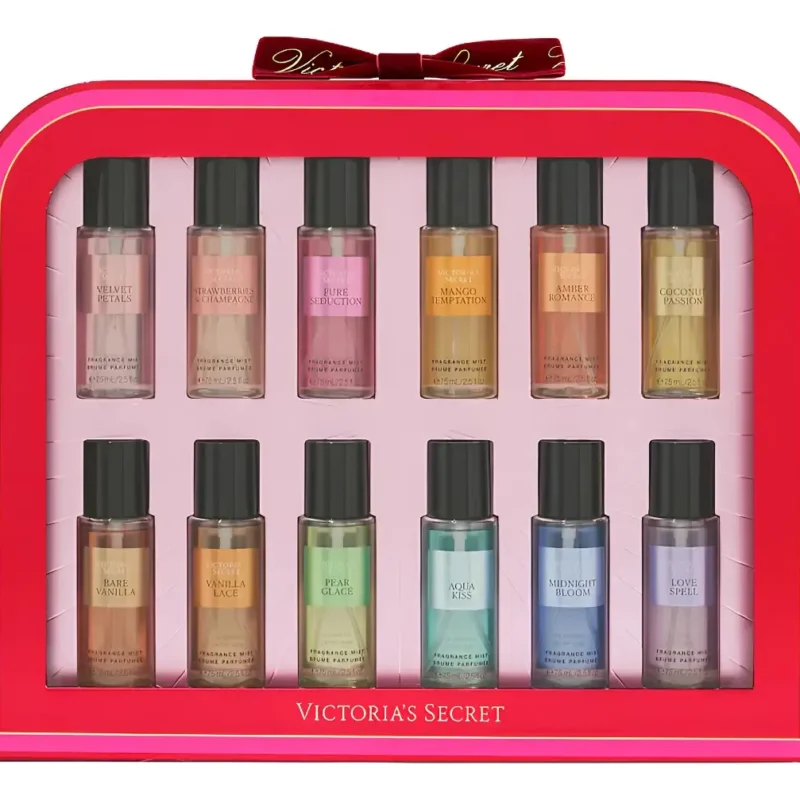 VICTORIA'S SECRETS GIFT SET TRAVEL 12 PCS