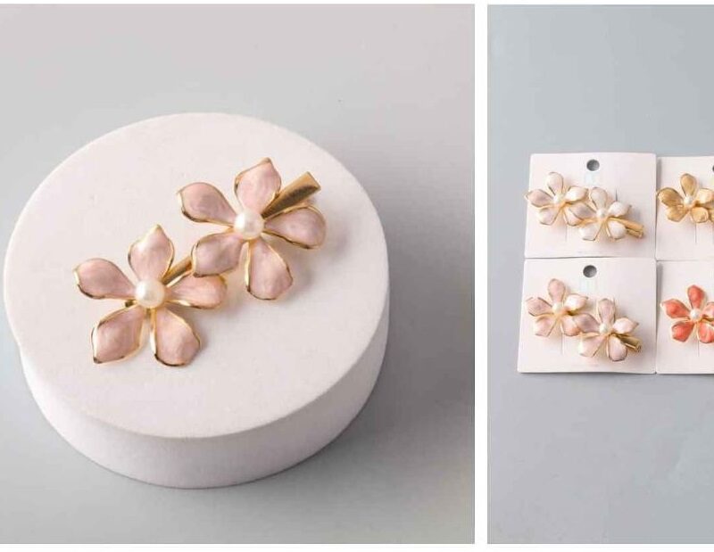 BROCHES PARA CABELLO FLORES